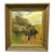 Scottish Painting of Men with Horses by Listed Artist William D. McKay For Sale
