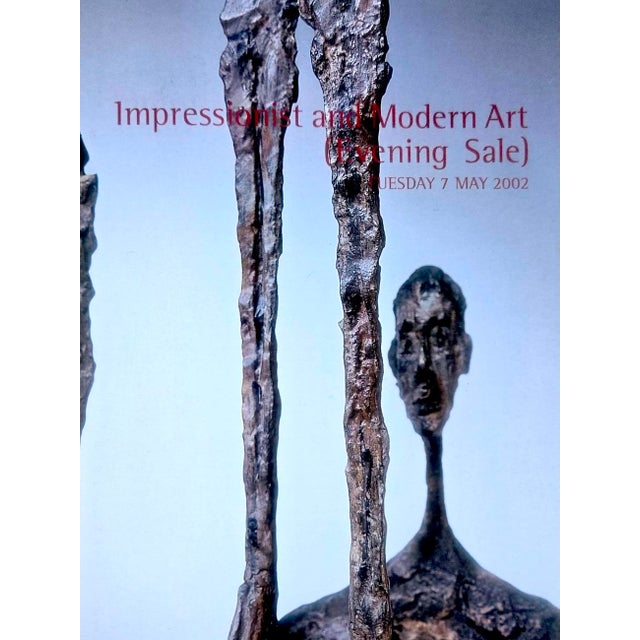Christie's New York Impressionist and Modern Art Evening Sale 5/7/02 Sale 1075 For Sale - Image 10 of 17