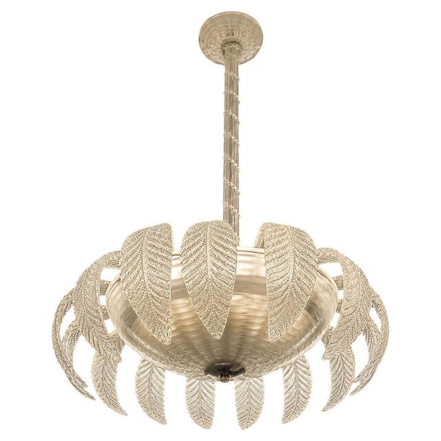 Murano Pendant Light by Barovier for Erco, 1940s For Sale - Image 11 of 11