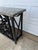 Vintage Mediterranean Wrought Iron Console Table With Stone Top For Sale - Image 9 of 16