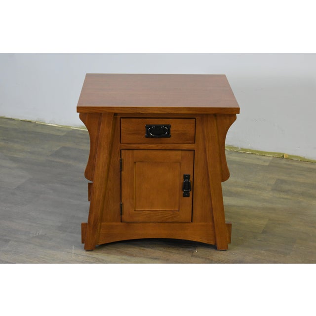 Mission Crofter Nightstand / End Table - Micheal Cherry For Sale - Image 10 of 12