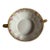 Antique Haviland Cream Soup With Handles. Gold and Rose Pattern. For Sale