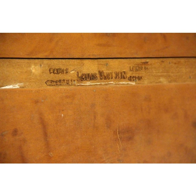 Antique Leather Courier Trunk from Louis Vuitton, 1890s For Sale - Image 17 of 18