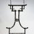 Black Vintage Black and Gold Bamboo-Inspired Iron 60-Inch Double-Ended Pool Table/Long Dining Table Pendant Light For Sale - Image 8 of 12