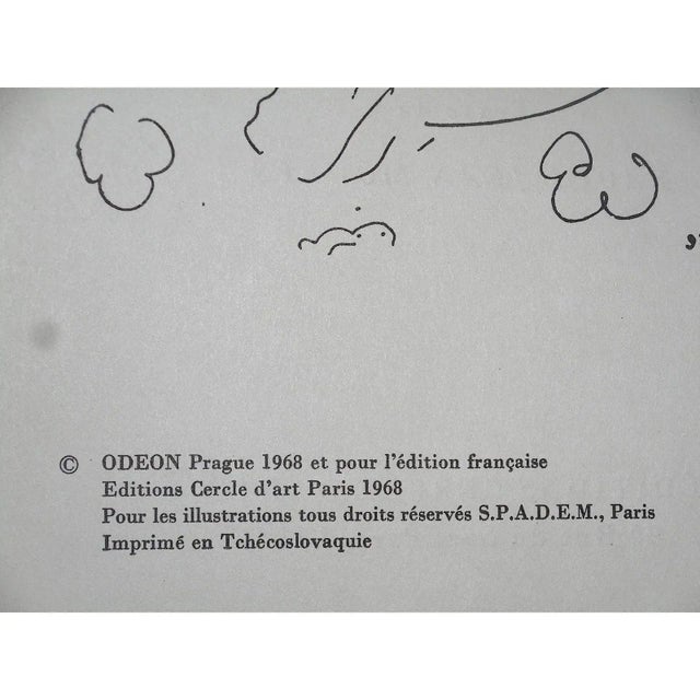 Mid-Century Modern Vintage Mid 20th Century Modern Henri Matisse Abstract Nude Female Lithograph For Sale - Image 3 of 4