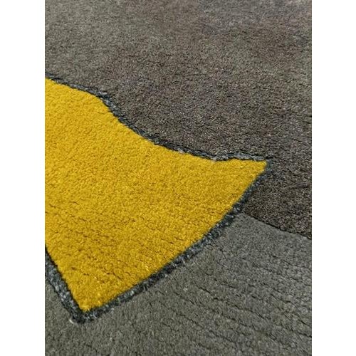 Vintage French Hand-Tufted Wool Rug, 1980s For Sale - Image 4 of 11