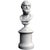 Small Busts of Philosophers, Poets and Orators, 20th Century, Plaster, Set of 5 For Sale - Image 6 of 7