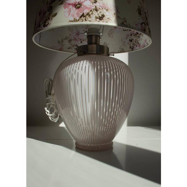 Italian Table Lamp from Vetrarti Murano For Sale - Image 13 of 18