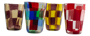 Italian Murano Glassware by Mariana Iskra for Ribes, 2004, Set of 4