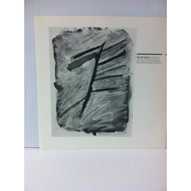 Circa 1980 "Leaf in Relief" Print of a Famous Piece of Art by Dan