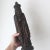 Wood Vintage Carved Wood Monk Sculpture, Japanese Shou Sugi Ban Burned Wood For Sale - Image 7 of 10