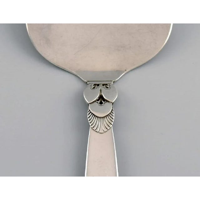 Sterling Silver Cactus Serving Spade from Georg Jensen For Sale - Image 4 of 6