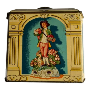 Murray Allen Regal Crown Great Britain Confections Candy Advertising Tin