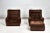 Mid-Century Modern Orchidee Lounge Chairs and Ottoman by Michel Cadestin for Airborne, France 1968 For Sale - Image 3 of 12