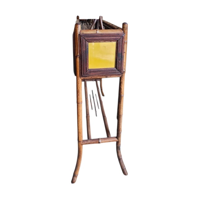 19th Century Aesthetic Movement Bamboo Planter For Sale - Image 4 of 9