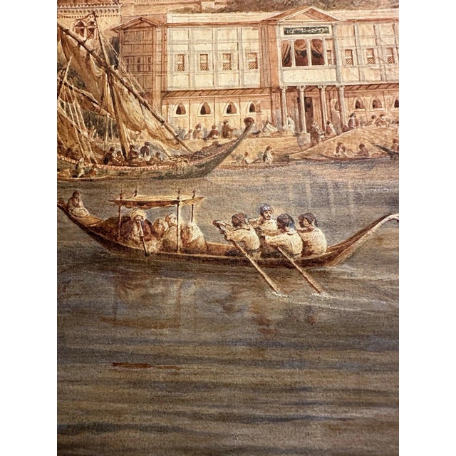 Modern Friedrich Horner, Istanbul (Constantinople) – Hagia Sophia, Gouache Painting on Paper For Sale - Image 3 of 12