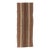 Striped Vintage Brown Kilim Runner - 2`6″ X 6`9″ Ft. For Sale