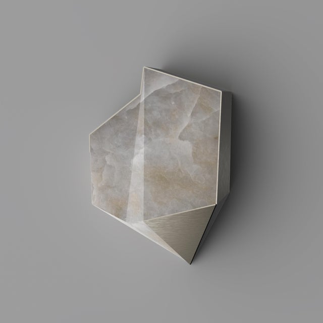 Metal Denali Wall Lamp by Porus Studio For Sale - Image 7 of 9