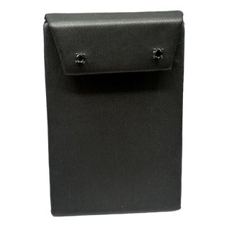 Black Diamond Studs in 10kt White Gold - 0.50ctw, Push Backs, New Condition, A Pair For Sale