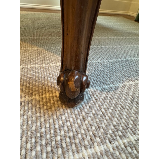 Pair of Exquisite Antique Louis XV Style Bergere Upholstered Arm Chairs For Sale - Image 15 of 16