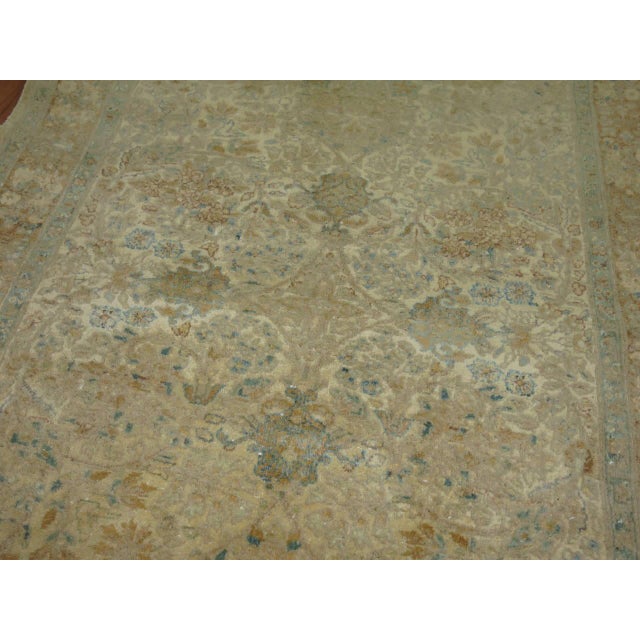 Contemporary Zabihi Collection Fine Antique Kirman Runner For Sale - Image 3 of 6