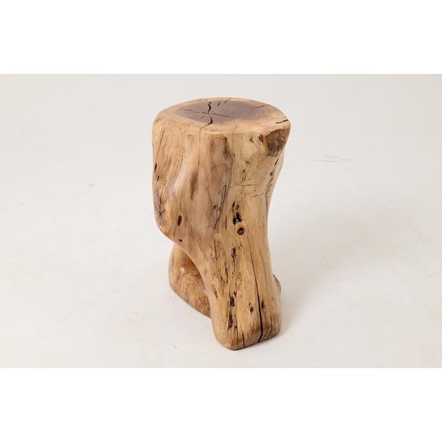 Sculptural Side Table by Logniture For Sale - Image 14 of 18