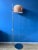 Plastic Space Age Floor Lamp with Chrome Base and Orange Shade from Guzzini For Sale - Image 7 of 13