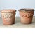 English Pair of Large 20th Century Terracotta Decorated Planters For Sale - Image 4 of 12