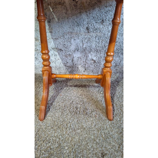 Louis Philippe Marquetry Chessboard Game Table, 1890s For Sale - Image 11 of 12