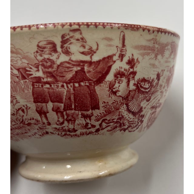 Figurative Antique French Boch Freres Bowl For Sale - Image 3 of 7