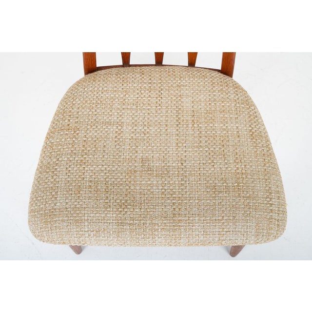 Vintage Eva Dining Chairs by Niels Koefoed for Koefoeds Hornslet, 1960s, Set of 12 For Sale - Image 9 of 13