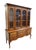 Traditional Mount Vernon Furniture Co. Solid Cherry Traditional Style 62" Buffet W. China Cabinet 100-560 For Sale - Image 3 of 13