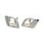 White 1990s Pair of Mikimoto Estate Akoya Pearl Cufflinks Silver 7.50 mm For Sale - Image 8 of 8