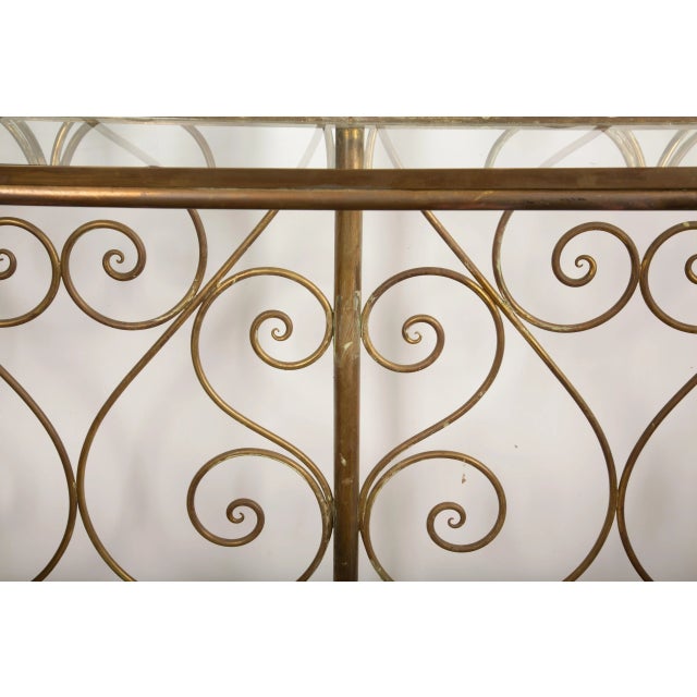 Ornate 19th-Century Italian Brass Baker's Rack For Sale - Image 12 of 12