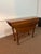 This is a beautiful drop leaf cherry table with gate legs and pad footed. This is a perfect addition for a smaller dining...