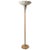 Vintage Modern Aluminum and Wood Floor Lamp attributed to Russel Wright For Sale - Image 10 of 10