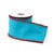 Traditional Blue Wool andRed Wired Ribbon (Set of 2) For Sale - Image 3 of 3