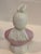 Rococo Antique 19th-Century European Hand-Painted Porcelain Lady Bust Figural Trinket Box For Sale - Image 3 of 7