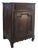 18th Century French Provincial Walnut Confiturier Cabinet with Drawer, 1760s For Sale