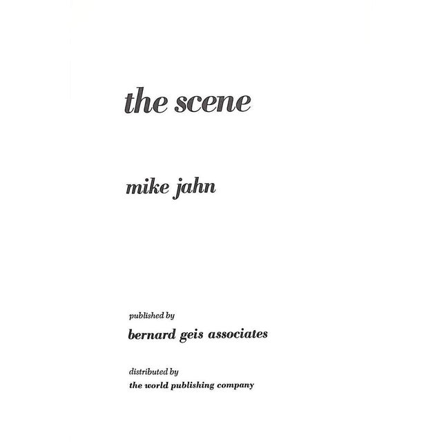 Traditional "The Scene" 1970 Jahn, Mike For Sale - Image 3 of 6