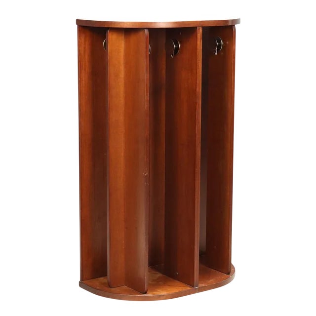 Vintage Italian Hall Tree in Wood, 1960s For Sale