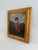 Portraiture Peasant Girl With Red Skirt Antique Oil Painting For Sale - Image 3 of 6