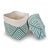 Beautiful hand beaded accessory box made from woven bamboo and intricately covered with geometric triangle patterns. Very...