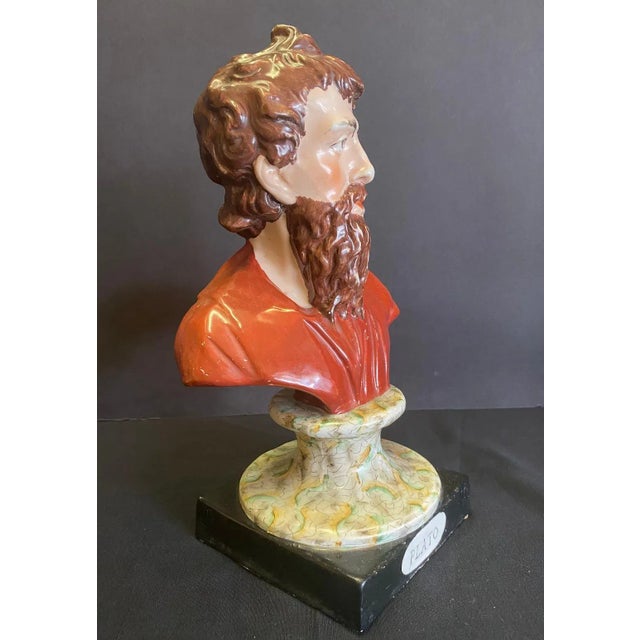 Staffordshire Bust of Pluto Circa 1820 For Sale - Image 4 of 11