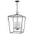 Traditional Chapman & Myers By Visual Comfort Studio Dianna 4-Light Medium Pendant in Midnight Black For Sale - Image 3 of 3