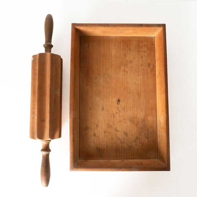 Antique Butter Worker. This piece brings a rustic look to any room.