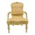 Oscar De La Renta Home Century Furniture Italian Neoclassical Lounge Arm Chair For Sale