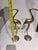 A Pair of Vintage Solid Brass Crane Figurines Standing Gracefully on Round Bases With a Warm, Aged Patina. For Sale - Image 12 of 12