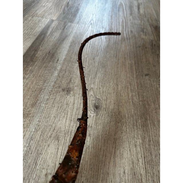 Metal 1980s Large EisenArt Handmade Steel Lizard Sculpture by Isa Cooley & Axel Soldwedel, Sedona For Sale - Image 7 of 12
