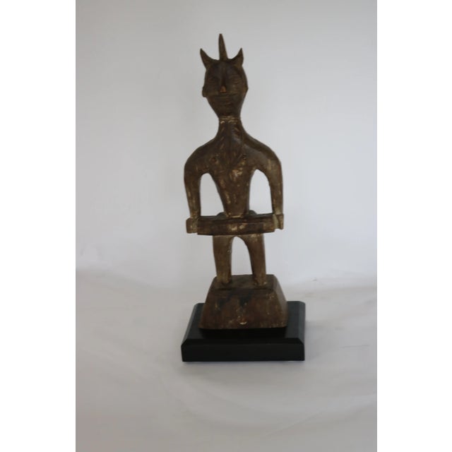 Late 20th Century Late 20th Century Wooden Figure From India Naga Land For Sale - Image 5 of 5